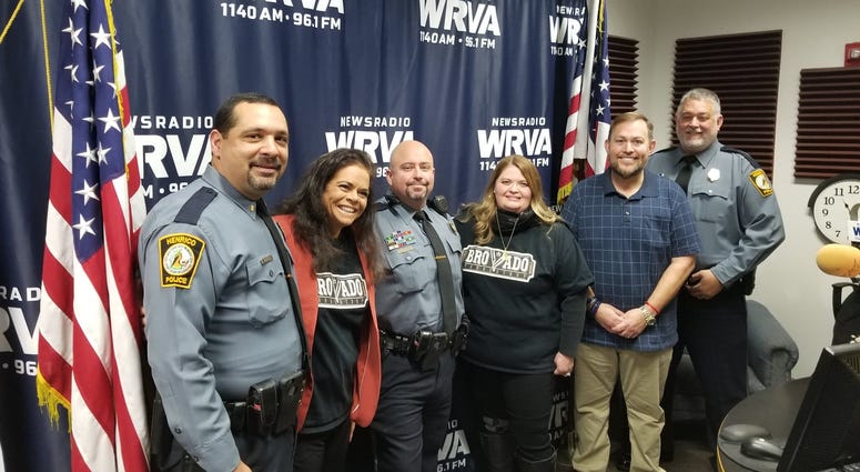 Officers get shaved