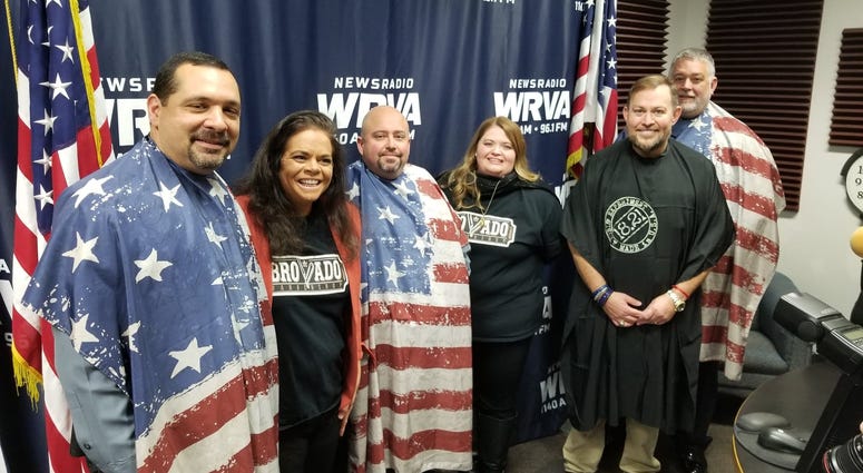 Henrico officers, Angela, Denise, and Jeff