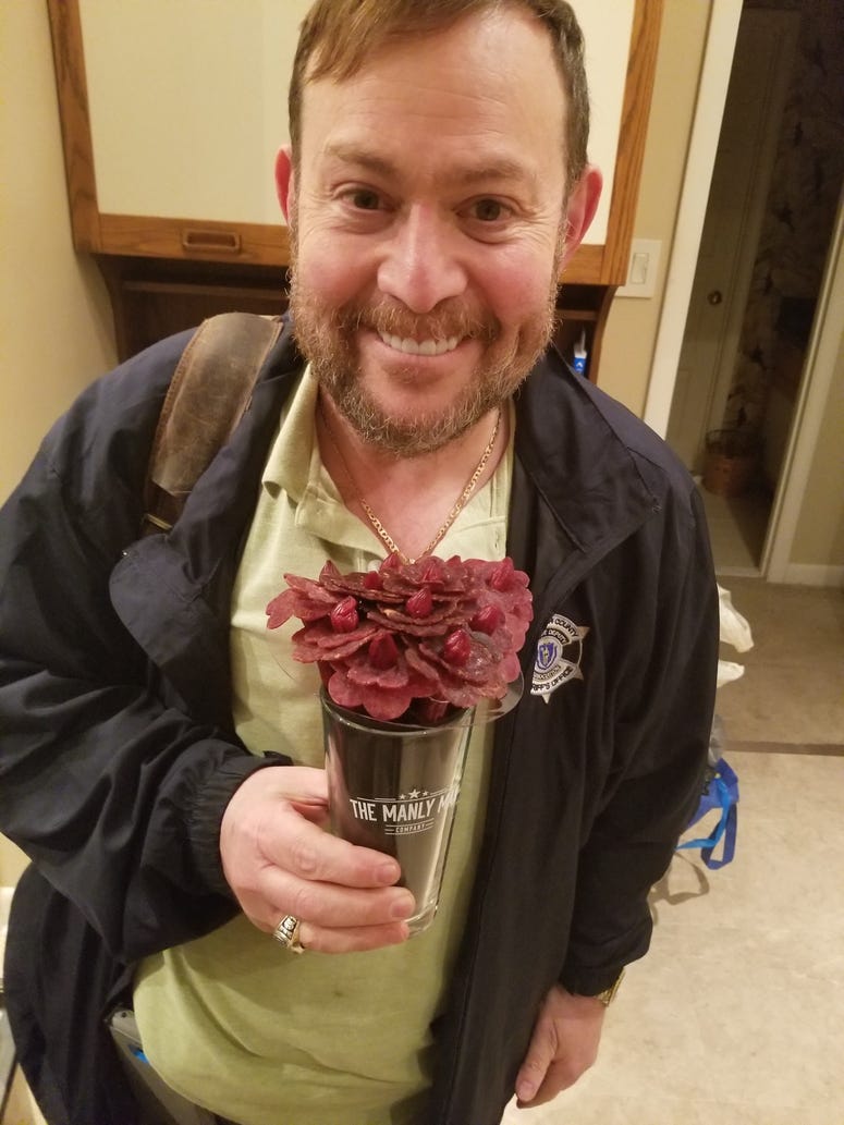 Jeff Jerky Roses