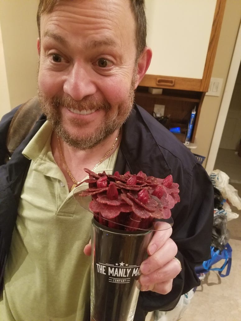 Jeff Jerky Roses