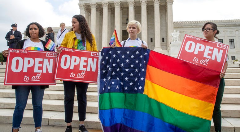 Gay Righta Protesters
