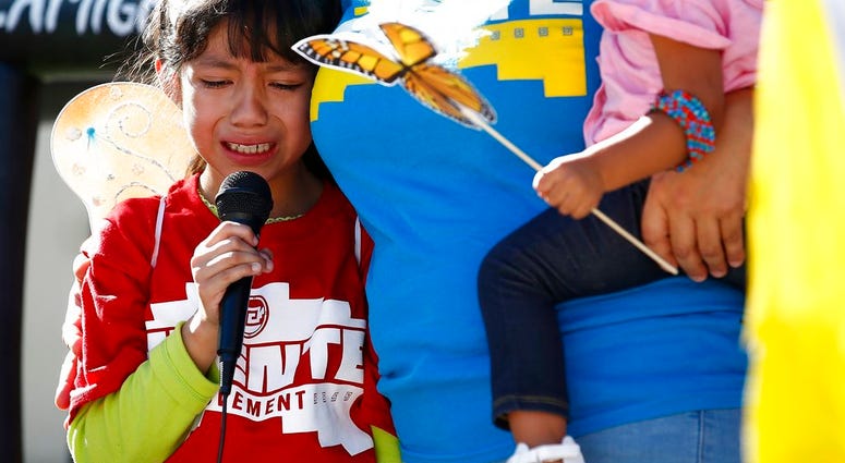 Child talks about being separated from parents