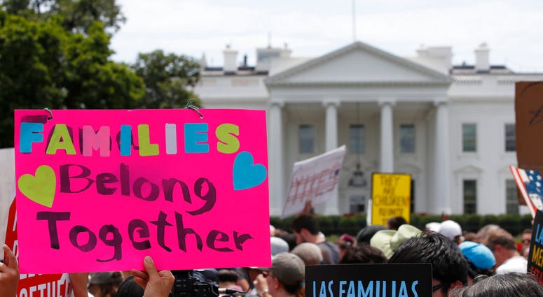 Protest over Migrant Family Separations