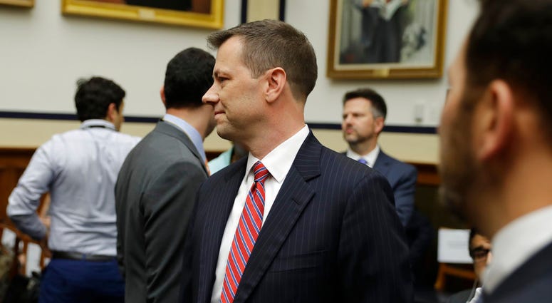 Peter Strzok arrives for House hearing