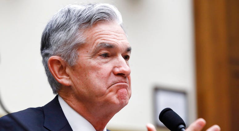 Federal Reserve Board Chair Jerome Powell testifies during a House Committee on Financial Services hearing, Wednesday, July 18, 2018, on Capitol Hill in Washington. (AP Photo/Jacquelyn Martin) Federal Reserve Board Chair Jerome Powell testifies during a House Committee on Financial Services hearing, Wednesday, July 18, 2018, on Capitol Hill in Washington. (AP Photo/Jacquelyn Martin)
