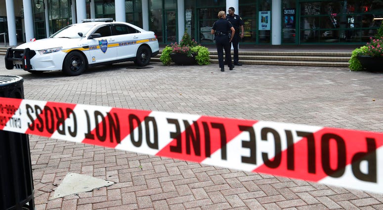 Jacksonville Police guard crime scene