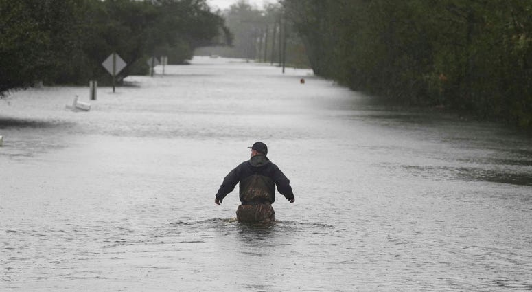 Flooding in North Carolina from Florence