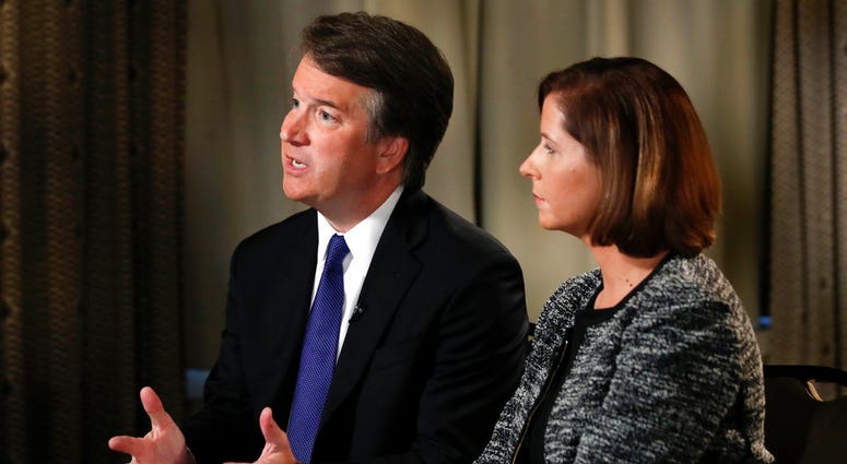 Brettt Kavanaugh & his wife Ashley