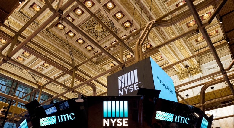 This Jan. 4, 2018, file photo shows the interior of the New York Stock Exchange. (AP Photo/Mark Lennihan, File)