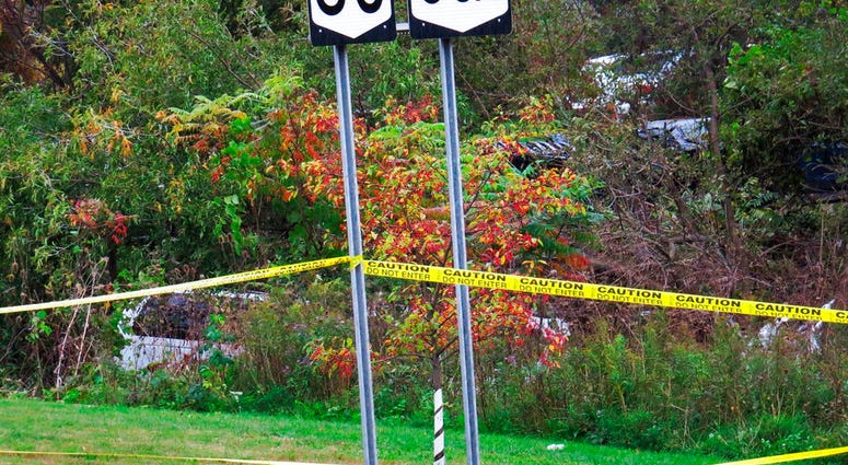 A limousine, left, has landed in the woods following a fatal crash in Schoharie, N.Y. (Tom Heffernan Sr. via AP, File) A limousine, left, has landed in the woods following a fatal crash in Schoharie, N.Y. (Tom Heffernan Sr. via AP, File)