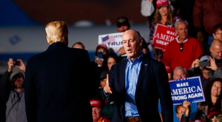 President Trump and Congressman Greg Gianforte