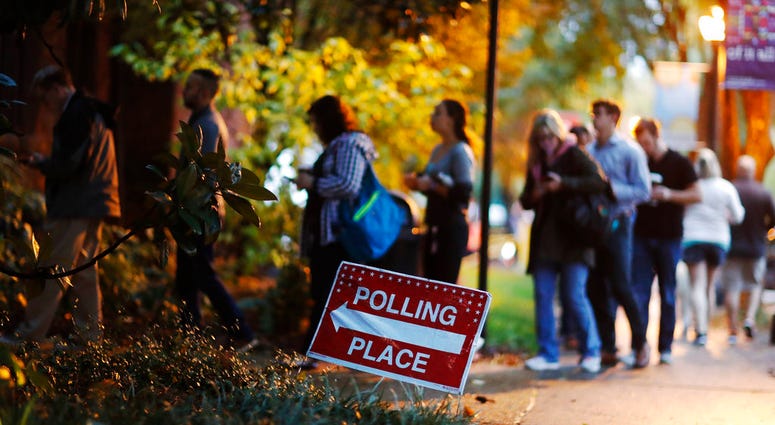 Voting Line in Atlanta, GA