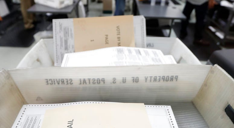 Ballot recocunt in Broward County, Florida