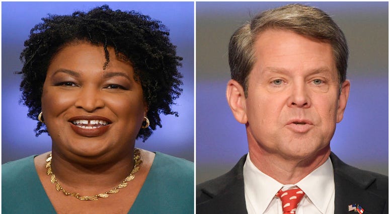 Stacy Abrams & Brian Kemp