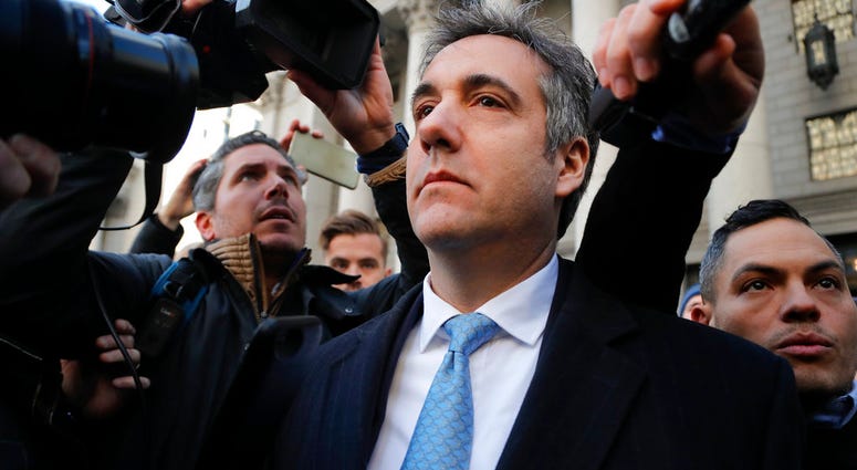 Michael Cohen, left, walks out of federal court with his attorney Guy Petrillo, Thursday, Nov. 29, 2018, in New York. Cohen, President Donald Trump's former lawyer, pleaded guilty to lying to Congress. (AP Photo/Julie Jacobson) Michael Cohen, left, walks out of federal court with his attorney Guy Petrillo, Thursday, Nov. 29, 2018, in New York. Cohen, President Donald Trump's former lawyer, pleaded guilty to lying to Congress. (AP Photo/Julie Jacobson)