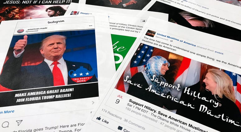 Facebook & Instagram ads liked to Russian efforts to spin election