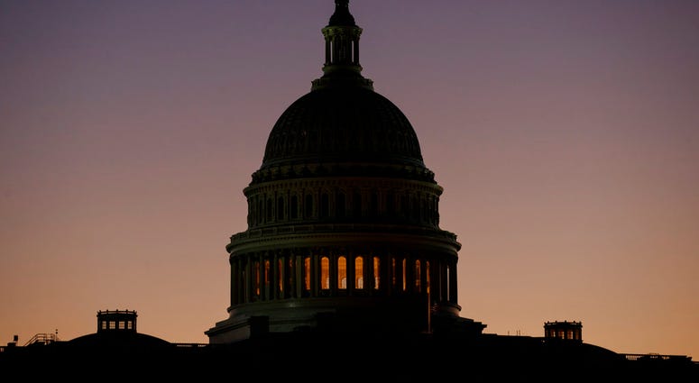 U.S. Capitol at sunrise