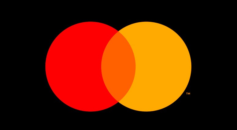 This undated product image provided by Mastercard shows Mastercard's new logo. (Mastercard via AP) This undated product image provided by Mastercard shows Mastercard's new logo.(Mastercard via AP)