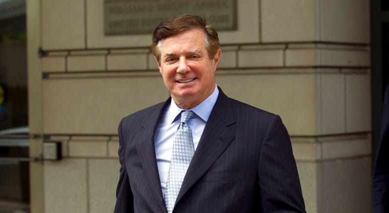 In this May 23, 2018, file photo, Paul Manafort, President Donald Trump's former campaign chairman, leaves the Federal District Court after a hearing in Washington.