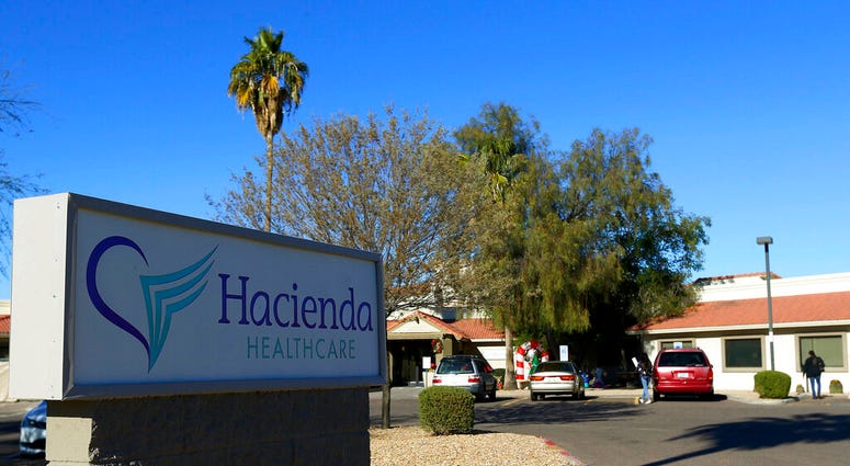This Friday, Jan. 4, 2019, file photo shows Hacienda HealthCare in Phoenix.