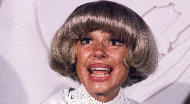 FILE - This June 19, 1978 file photo shows actress Carol Channing in New York. Channing, whose career spanned decades on Broadway and on television has died at age 97. (AP Photo/G. Paul Burnett, File ) FILE - This June 19, 1978 file photo shows actress Carol Channing in New York. Channing, whose career spanned decades on Broadway and on television has died at age 97. (AP Photo/G. Paul Burnett, File )