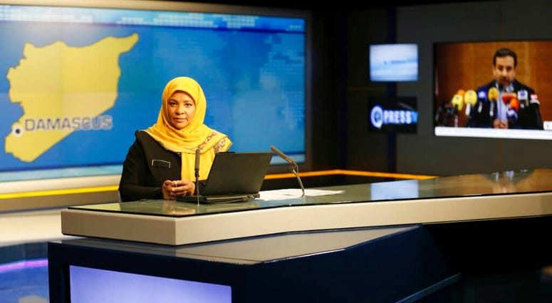 Press TV Anchor Marzieh Hashemi