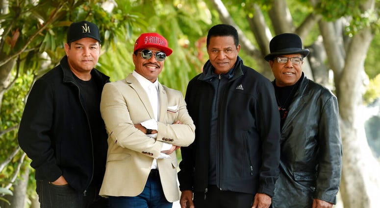 Marlon Jackson, second from left, Tito Jackson, second from right, and Jackie Jackson, far right, brothers of the late musical artist Michael Jackson, and Tito's son Taj, far left, pose together. (Photo by Chris Pizzello/Invision/AP) Marlon Jackson, second from left, Tito Jackson, second from right, and Jackie Jackson, far right, brothers of the late musical artist Michael Jackson, and Tito's son Taj, far left, pose together. (Photo by Chris Pizzello/Invision/AP)