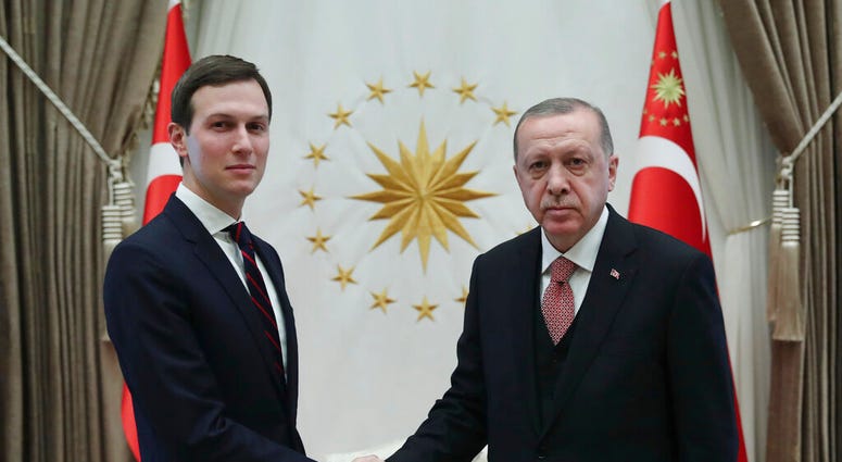 Jared Kushner with Turkey's President