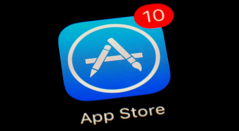 FILE - This March 19, 2018, file photo shows Apple's App Store app in Baltimore. As its iPhone sales slip, Apple has been touting its growing digital-services business as the engine that will keep profits up. (AP Photo/Patrick Semansky, File) FILE - This March 19, 2018, file photo shows Apple's App Store app in Baltimore. As its iPhone sales slip, Apple has been touting its growing digital-services business as the engine that will keep profits up. (AP Photo/Patrick Semansky, File)