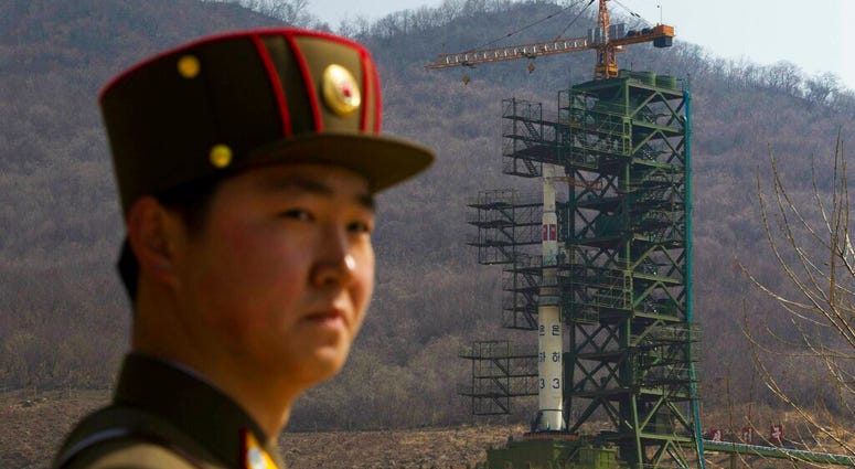 Tongchangri missile site in North Korea