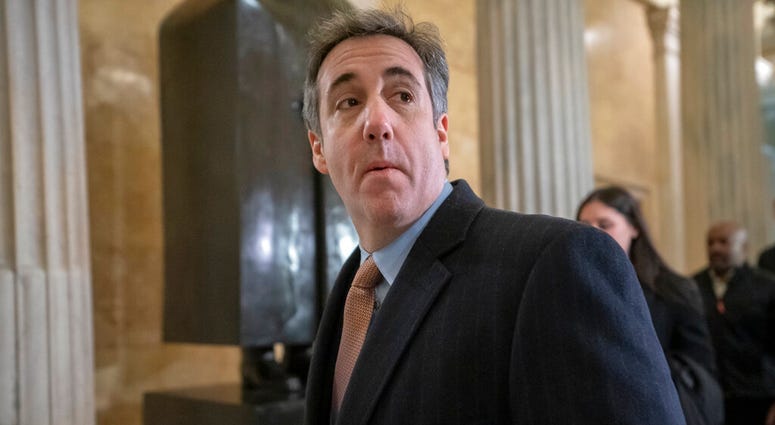 Michael Cohen on Capitol Hill