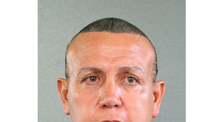 This Aug. 30, 2015, file photo released by the Broward County Sheriff's office shows Cesar Sayoc in Miami. (Broward County Sheriff's Office via AP, File)