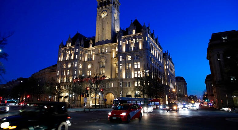 FILE - This Jan. 30, 2018, file photo shows the Trump International Hotel in Washington. (AP Photo/Alex Brandon, File) FILE - This Jan. 30, 2018, file photo shows the Trump International Hotel in Washington. (AP Photo/Alex Brandon, File)