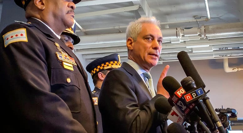 Chicago Police Cheif Eddie Johnson & Mayor Rahm Emanuel