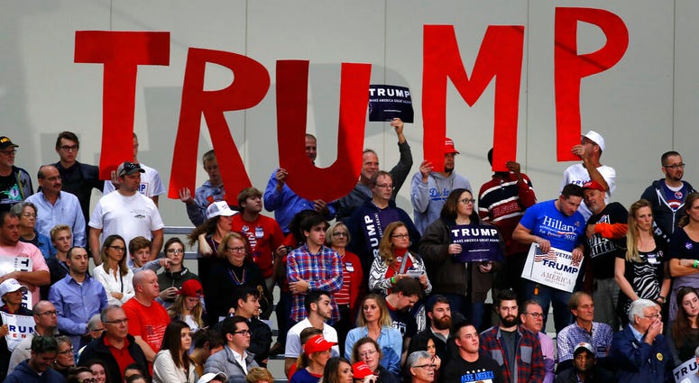Trump rally in Grand Rapids in November 2016