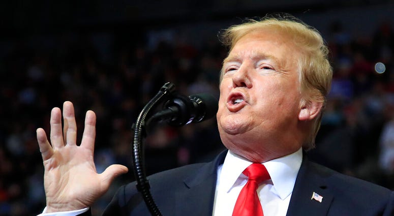President Trump at Grand Rapids rally