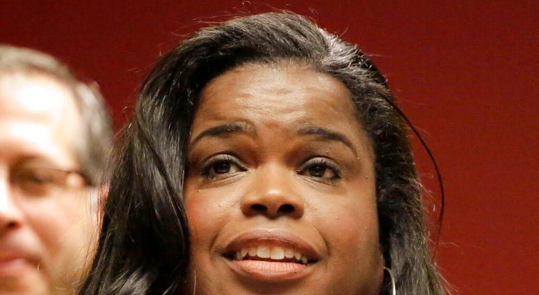 FILE - In this Dec. 2, 2015, file photo, Kim Foxx, then a candidate for Cook County state's attorney, speaks at a news conference in Chicago. (AP Photo/M. Spencer Green, File) FILE - In this Dec. 2, 2015, file photo, Kim Foxx, then a candidate for Cook County state's attorney, speaks at a news conference in Chicago. (AP Photo/M. Spencer Green, File)