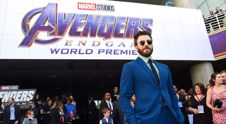 Chris Evans arrives at the premiere of "Avengers: Endgame" at the Los Angeles Convention Center on Monday, April 22, 2019. (Photo by Chris Pizzello/Invision/AP) Chris Evans arrives at the premiere of "Avengers: Endgame" at the Los Angeles Convention Center on Monday, April 22, 2019. (Photo by Chris Pizzello/Invision/AP)