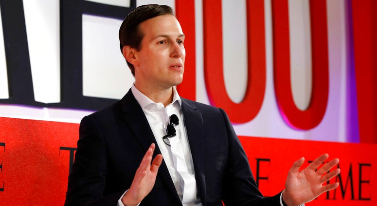 Jared Kushner, Senior Adviser to President Donald Trump, speaks during the TIME 100 Summit, in New York, Tuesday, April 23, 2019. (AP Photo/Richard Drew) Jared Kushner, Senior Adviser to President Donald Trump, speaks during the TIME 100 Summit, in New York, Tuesday, April 23, 2019. (AP Photo/Richard Drew)