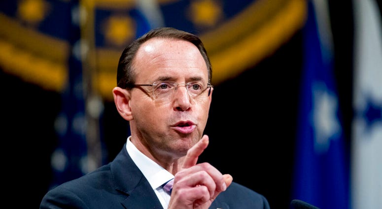 Former Deputy Attorney General Rod Rosenstein