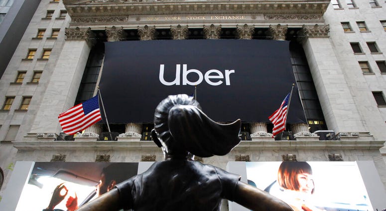 Statue of Fearless Girl in front of New York Stock Exchange