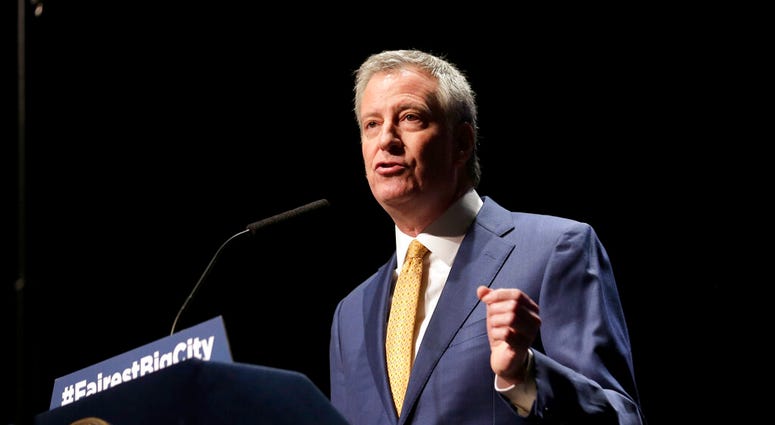 New York City Mayor Bill DeBlasio