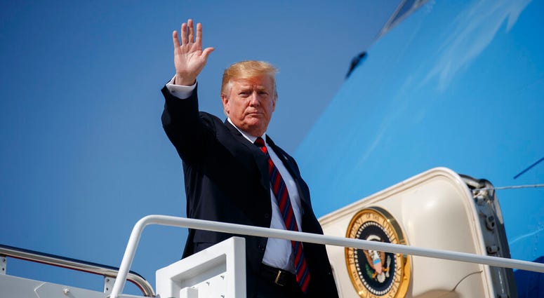 President Trump boarding Air Force One May 16, 2019