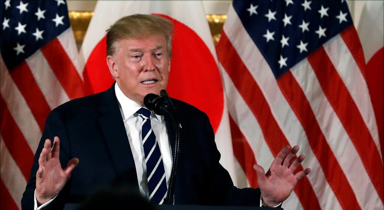 President Trump speaking in Japan, May 25 2019