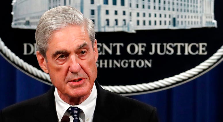 Special counsel Robert Mueller speaks at the Department of Justice Wednesday, May 29, 2019, in Washington, about the Russia investigation. (AP Photo/Carolyn Kaster) Special counsel Robert Mueller speaks at the Department of Justice Wednesday, May 29, 2019, in Washington, about the Russia investigation. (AP Photo/Carolyn Kaster)