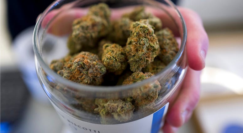 bowl of marijuana