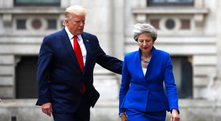 President Trump & Prime Minister Theresea May