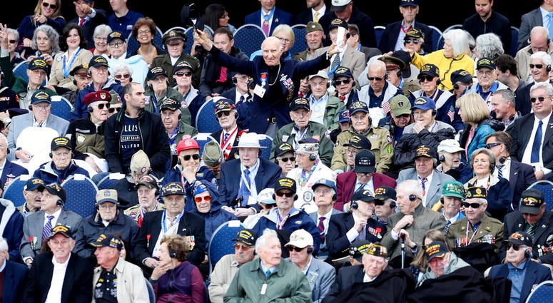 Veterans of D-Day gathered for 75th anniversary observance
