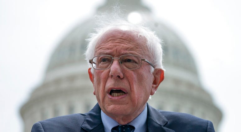 Sanders is set to give a major speech to rebut accusations by President Donald Trump and others that he is too liberal to win in a general election. (AP Photo/J. Scott Applewhite, File) Sanders is set to give a major speech to rebut accusations by President Donald Trump and others that he is too liberal to win in a general election. (AP Photo/J. Scott Applewhite, File)