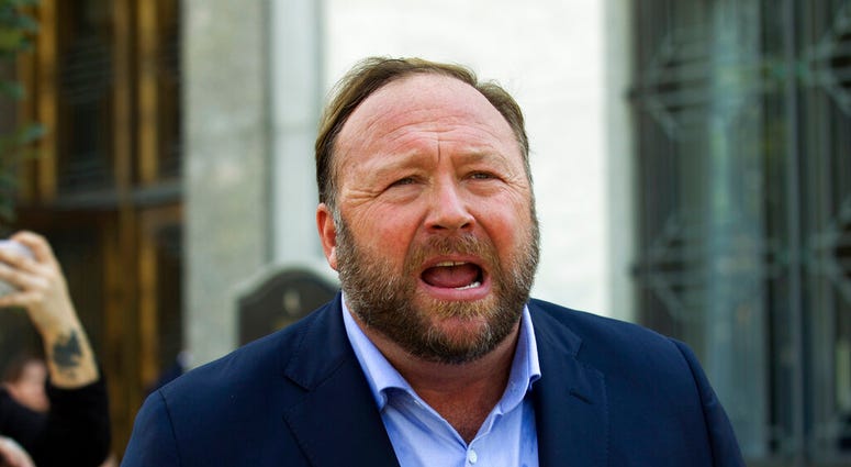 file photo of conspiracy theorist Alex Jones